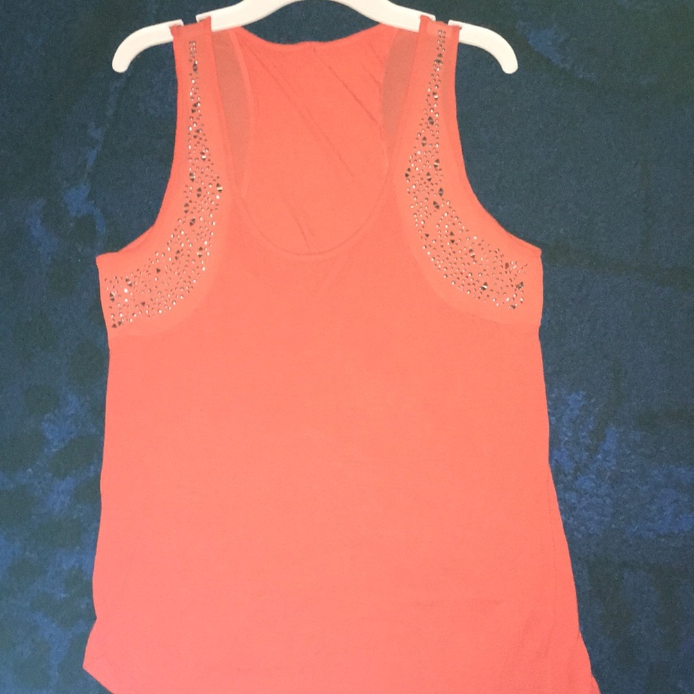 Orange blouse